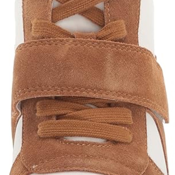 ASH Women's Bowie Sneaker size 9 fit like 8.5 wedge heel brown and white - Picture 7 of 7